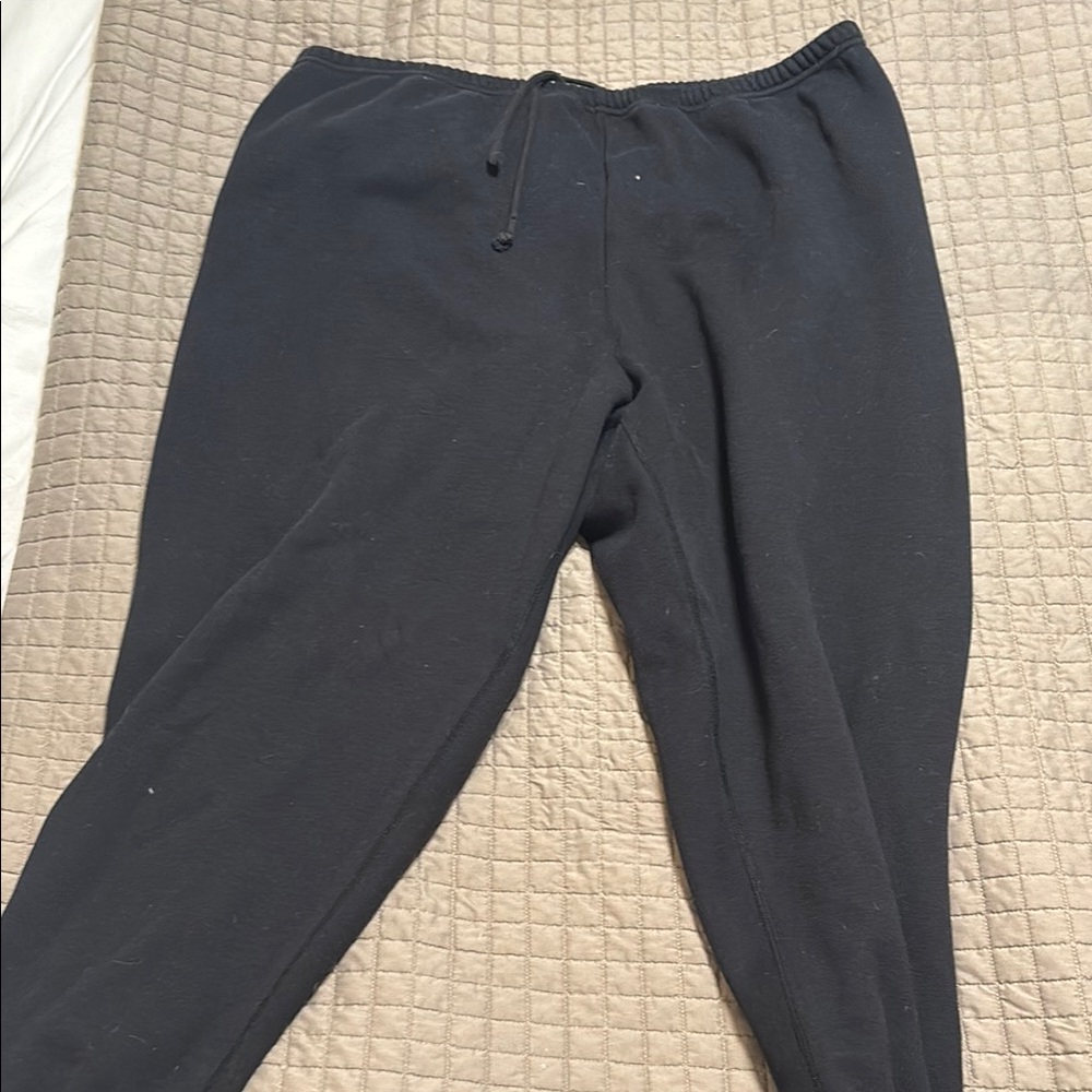Skims Black drawstring Sweatpants